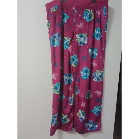 Harry Potter Hogwarts Gryffindor Pink Pajama Pants Size XXLarge - Picture 6 of 7